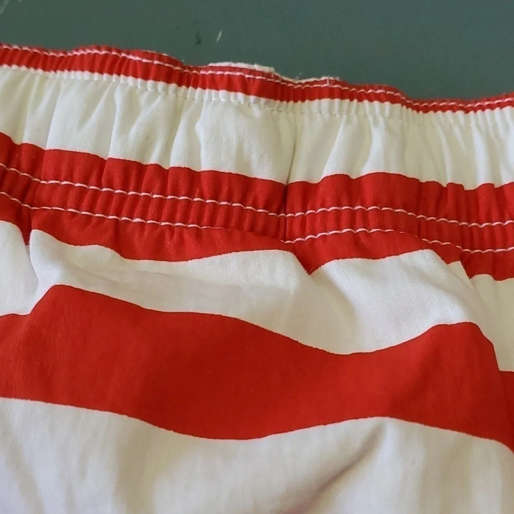TACKLE & TIDES, AMERICAN FLAG BATHING SUIT.‎  SIZE large. Net linned.